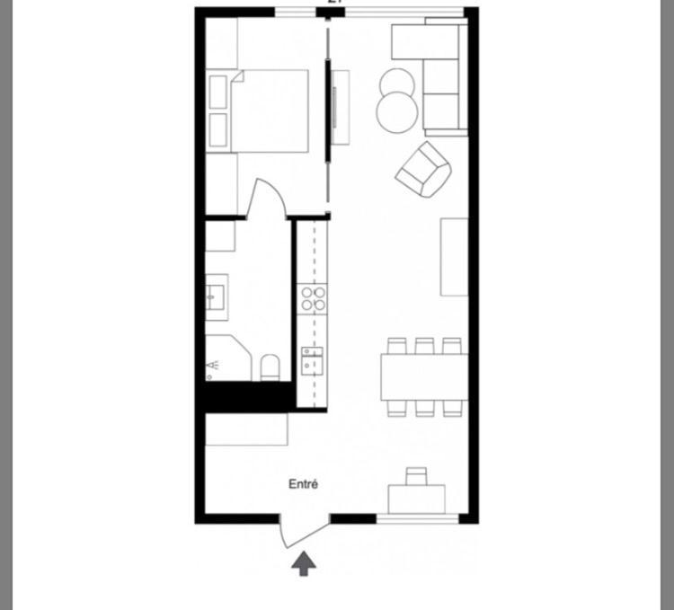 Edel City Apartment Tromso Luaran gambar